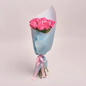 Bouquet of 11 Pink Roses