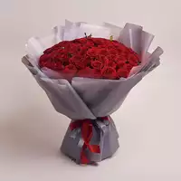Букет 101 Красная роза Престиж