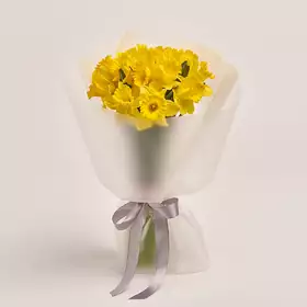 Букет 15 Жовтих Нарцисів
