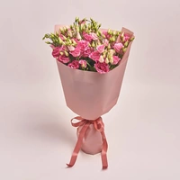 Bouquet of 15 Pink Eustomas 