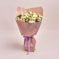 Bouquet of 11 White Eustomas 