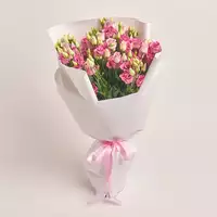 Bouquet of 11 Pink Eustoma