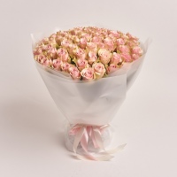 Bouquet of 75 Roses Pink Athena