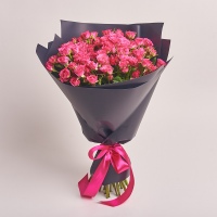 Bouquet of 25 Hot pink Spray roses