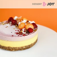 Mango-raspberry cake & JOY 