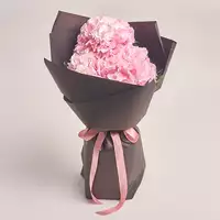 Bouquet of 3 Pink Hydrangeas