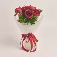 Bouquet 7 Red Peonies