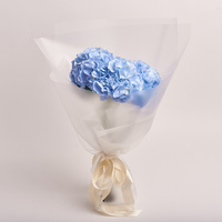 Bouquet of 3 Blue Hydrangeas
