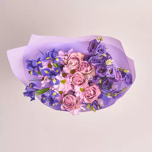 Зображення товару Букет 724, пакування: Фіолетова, артикул: 2783