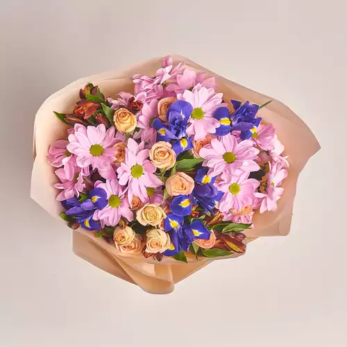 Product image Bouquet 609, packaging: Peach, vendor code: 2333