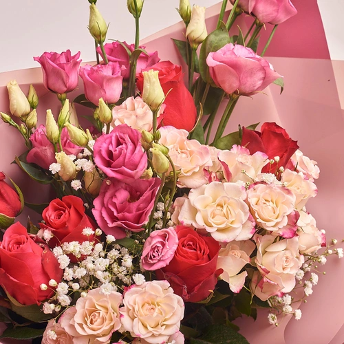 Product image Bouquet 637 , packaging: Coral, vendor code: 2282