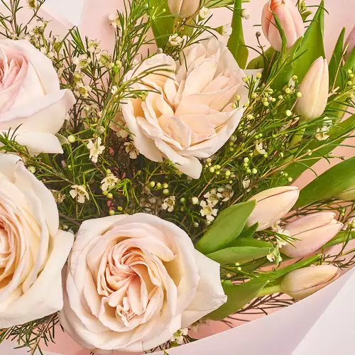 Product image Bouquet 648, packaging: Composite light pink, vendor code: 2396