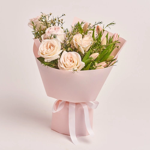 Product image Bouquet 648, packaging: Composite light pink, vendor code: 2396