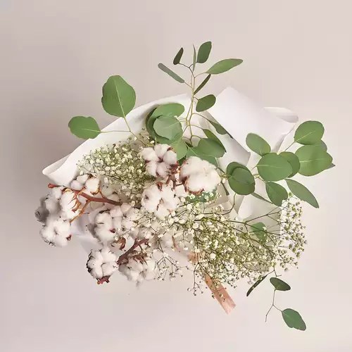 Product image Bouquet 619, packaging: White, vendor code: 2304