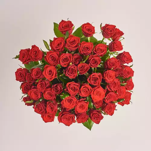Product image Bouquet 51 Red Rose Prestige, packaging: Without packaging, vendor code: 2429