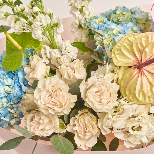 Product image Bouquet 642, packaging: Kafin rose, vendor code: 2350