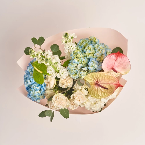 Product image Bouquet 642, packaging: Kafin rose, vendor code: 2350