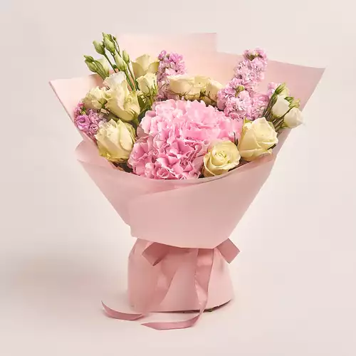 Product image Bouquet 629, packaging: Composite light pink, vendor code: 2343