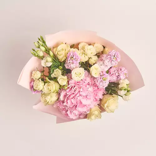Product image Bouquet 629, packaging: Composite light pink, vendor code: 2343