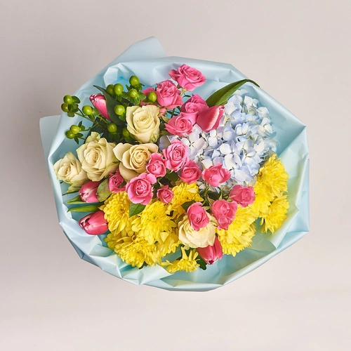 Product image Bouquet 608, packaging: Blue, vendor code: 2309