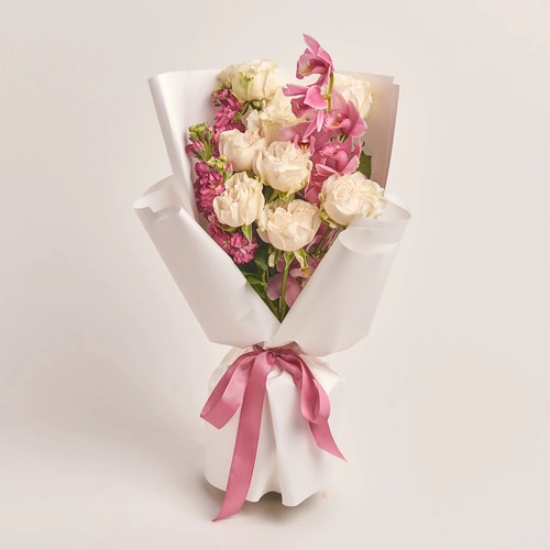 Product image Bouquet 610, packaging: White, vendor code: 2308