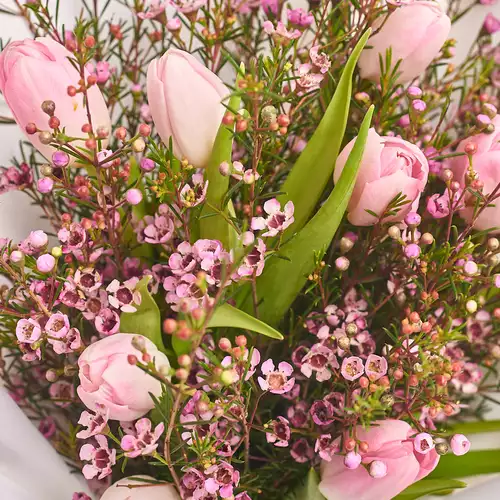 Product image Bouquet 647, packaging: White, vendor code: 2393