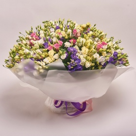 Bouquet 101 Eustoma Mix 
