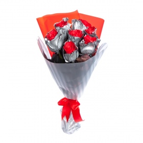 Bouquet of 7 Roses Passion Delight 
