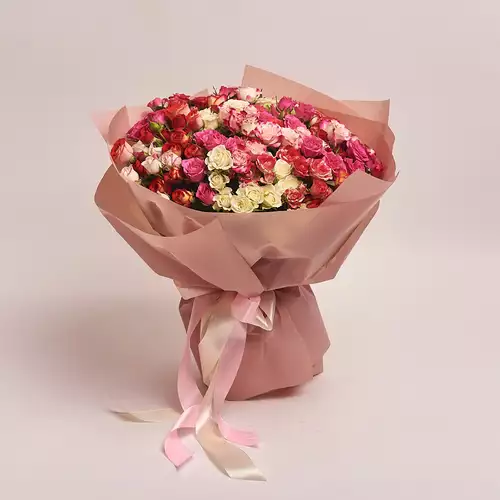 Product image Bouquet of 29 Roses spray mix , packaging: Powder, vendor code: 2402