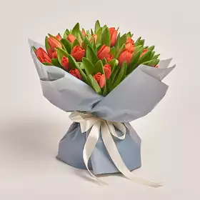 Bouquet 51 Red Tulip
