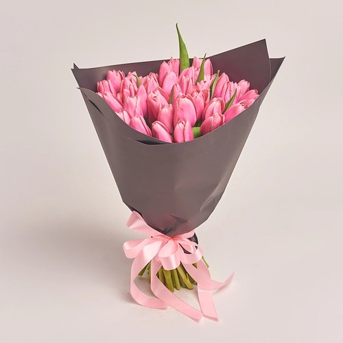 Product image Bouquet 51 Pink Tulip, packaging: 
Graphite, vendor code: 2297