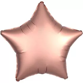 Foil balloon Star Rose Gold 