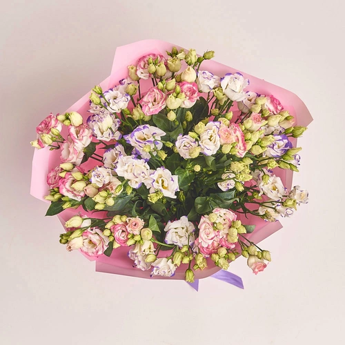 Product image Bouquet 31 Bicolor Eustoma Mix , vendor code: 2530