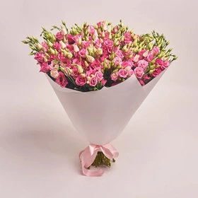 Bouquet 51 Pink Eustoma 