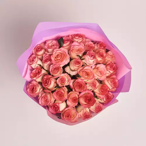 Product image Bouquet of 35 Roses Jumilia , packaging: Purple, vendor code: 2559