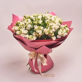 Bouquet 31 White Eustoma 