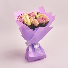 Bouquet of 25 Roses Mix Athena and Memory
