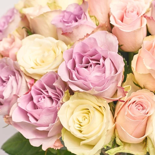 Product image Bouquet 51 Rose Athena and Memory, packaging: Kafin rose, SKU: 2623