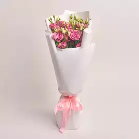 Bouquet of 11 Pink Eustoma