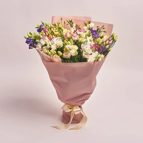 Product image Bouquet 31 Eustoma Mix , packaging: Powder, vendor code: 2633