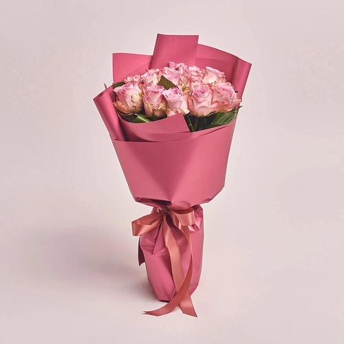 Product image Bouquet of 15 Roses Memory Lane , packaging: Coral, vendor code: 2657