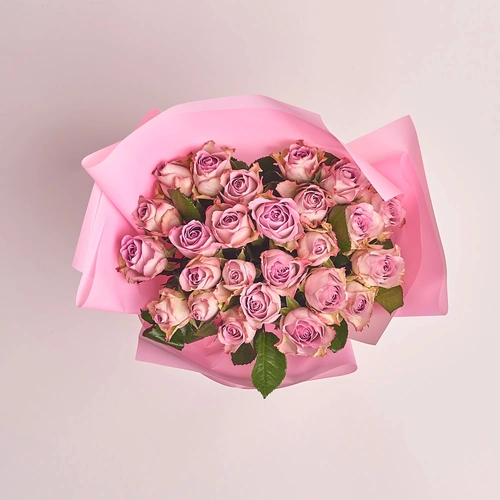 Product image Bouquet of 25 Roses Memory Lane, packaging: Pink, vendor code: 2658