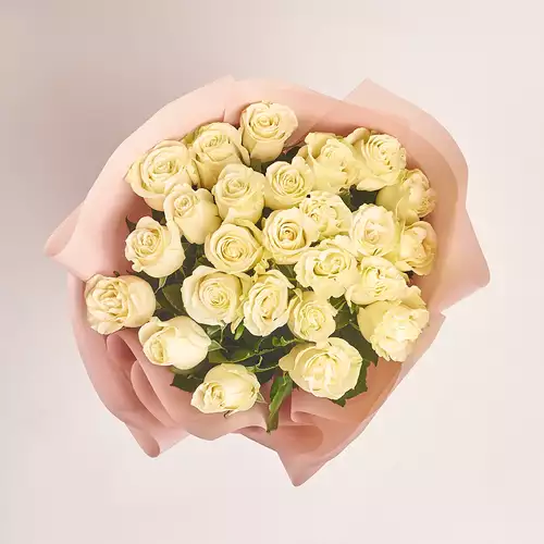Product image Bouquet of 25 Roses Mondial 80 cm., packaging: Powder, vendor code: 2680