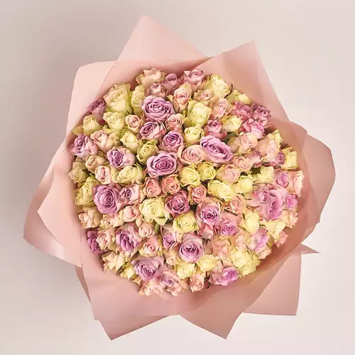 Product image Bouquet 101 Rose Athena and Memory Mix, packaging: Powder, vendor code: 2703