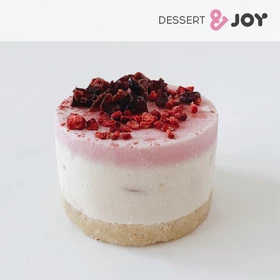 Cottage cheese dessert with dried fruits & JOY 