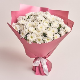 Bouquet of 15 White Chrysanthemums