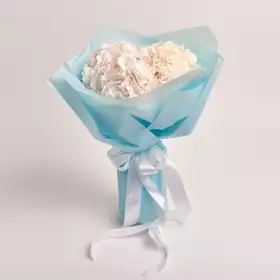 Bouquet of 3 White Hydrangeas