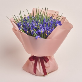 Bouquet of 75 Irises