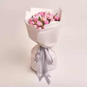Bouquet of 25 Pink Peonies Mix