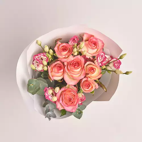 Product image Bouquet 723, packaging: White, SKU: 2782